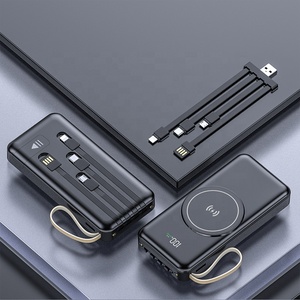 شحن سريع ، شاحن لاسلكي باور بنك محمول ، هاتف محمول ، Usb mah مايكرو USB ، بطارية ليثيوم ABS Mah - Product Image 5