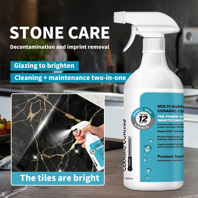 OEM Multi-Purpose Tile Cleaner Spray Eco-Friendly Liquid for Marble Granite Flooring with Long-Lasting Protection
