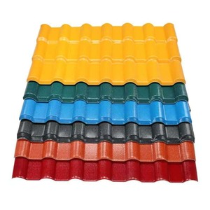 Waterproof ASA Synthetic Resin Spanish Roof Tiles 1050mm Width for House Hotel Villa - Product Image 6