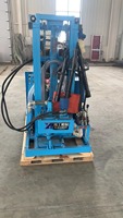 Mini Foreuse Pneumatique Portative d'Occasion 200M pour Forage Vertical et Horizontal, Machine de Forage de Puits Profonds sur Chenilles