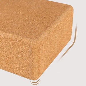 CZFIT Blocs de yoga en liège naturel et organique, haute densité, épais, 3*6*9 pouces, cale en bois, écologiques, logo personnalisable, blocs de yoga en gros - Product Image 3