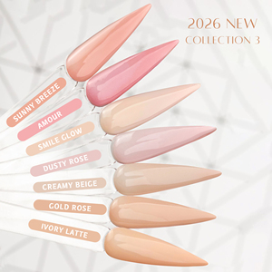 Polvere Acrilica per Unghie in 7 Colori Nude Senza Effetto Marmorizzato, Collezione <span class=keywords><strong>L</strong></span> 3 in 1, Etichetta Privata Personalizzata - Product Image 3