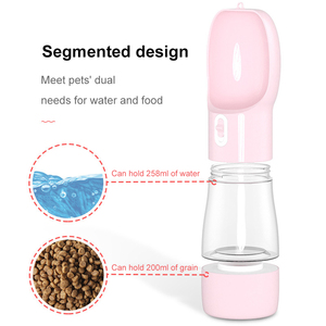 Imutfak katlanabilir yaprak köpek su şişesi besleyici konteyner taşınabilir açık yürüyüş için içme fincan kase ile <span class=keywords><strong>Pet</strong></span> su sebili - Product Image 3
