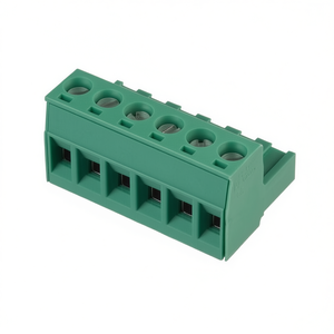 Bloque de terminales de tornillo con conector de 6 pines para cableado eléctrico - Product Image 2