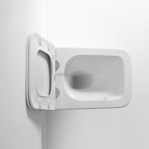 <span class=keywords><strong>WC</strong></span> in Ceramica Sospeso di Alta Qualità, Toilette in Porcellana Vetrificata per Bagno - Product Image 4