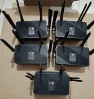 Router WiFi6 Jinglai CR6608 Usado con Soporte Oficial de OpenWRT, AX1800 de Alta Ganancia, Doble Banda 2.4G 5G 1800Mbps, 4 Antenas Externas, 1 Año de Garantía