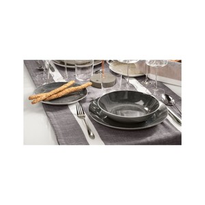 Set di Stoviglie da 18 Pezzi in Porcellana Fumé Essenziale - Product Image 1