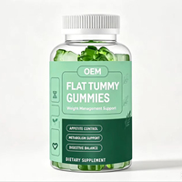 Brûleur de graisse Détox 28 jours Ventre plat Vinaigre de cidre de pomme Mousse marine Compléments amincissants Gummies ventre plat