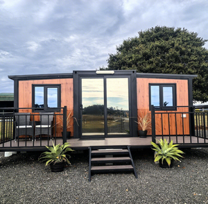 Maison en conteneur extensible préfabriquée portable Delux de 40 pieds Petite maison en conteneur modulaire à vendre - Product Image 5
