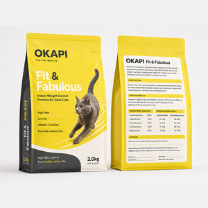 Cibo Secco per Gatti Naturale ad Alto Contenuto Proteico Senza Cereali Certificato FDA Fabbrica OEM/ODM Etichetta Privata Halal Cibo per Gatti all'Ingrosso per l'Esportazione - Product Image 1