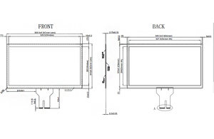 23.6 inch chất lượng cao chống rung cảm ứng điện dung màn hình Màn hình avionice tương đối với USB giao diện nối tiếp Sản phẩm mới - Product Image 3