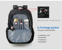 Tigernu – sac à dos pour ordinateur portable, nouveau design, vente directe en usine, prix de gros, voyage de courte distance, T-B3399