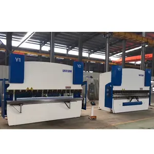 Feito na china folha de metal hidráulica dobra e21 cnc máquina de dobra hidráulica preço