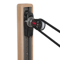 JUNYIRUN Appareil de Pilates portable et durable avec ballon de stabilité, modèle JYR-OR03, pour la maison, le studio et l'entraînement en salle de sport, en chêne