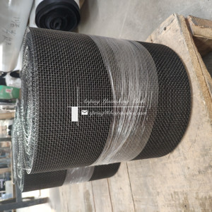 Anti-poussière En Acier Inoxydable Enduit de Poudre Noire de Maille D'écran De Fenêtre - Product Image 3