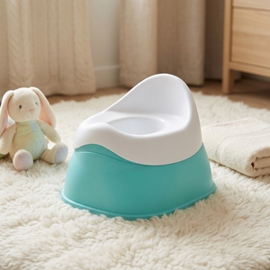 Asiento de entrenamiento para ir al baño para niños pequeños, portátil, <span class=keywords><strong>Dreambaby</strong></span> EZY-Potty, inodoro de plástico con taza desmontable y protector antisalpicaduras eficaz - Product Image 5