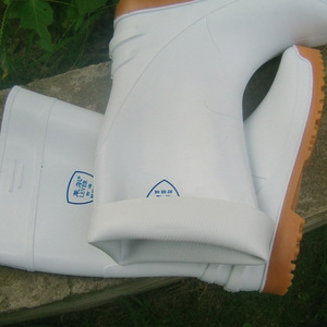 Fournisseur direct d'usine de Shanghai de bottes blanches de qualité alimentaire, antidérapantes, imperméables, résistantes aux acides et aux alcalis, adaptées pour - Product Image 2