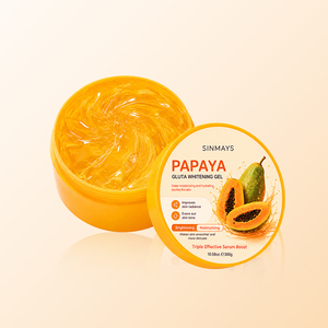 Gel éclaircissant à la papaye et au glutathion, gel hydratant pour le corps et le visage, réparation des taches brunes - Product Image 1