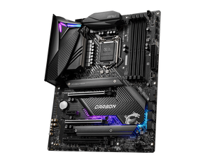 MPG <span class=keywords><strong>Z490</strong></span> GAMING CARBON WIFI Computadora de Escritorio ATX Nuevo Reacondicionado Intel Chipset DDR4 RAM 128GB Capacidad Máxima 32GB SATA - Product Image 4