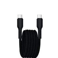 Pour Noir Magnétique Micro USB Charge Rapide Nylon Usb Câble Aimant Chargeur Cordon De Données Organisateur CSelf Enroulement Câble Iphone 15