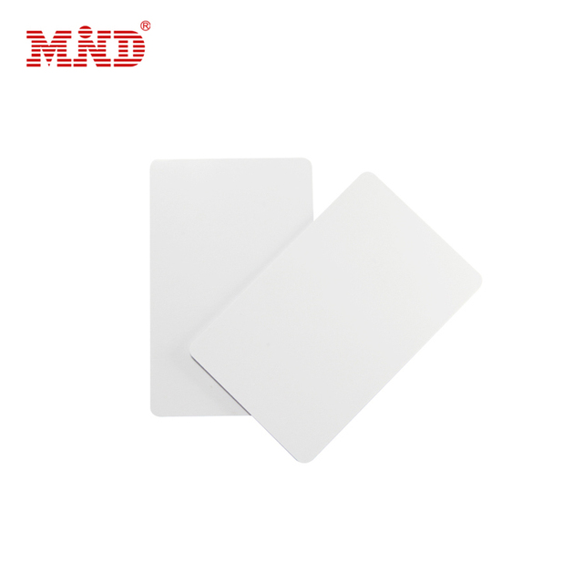 125KHz/13.56mhz/uhf Rfid Smart Access Control PVC Blank White Id Card Manufacturer