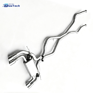 ระบบท่อไอเสียแบบ Catback พร้อมวาล์ว สำหรับ BMW X5 G05 M50i N63 4.4T V8 ผลิตจากสแตนเลส 304 พร้อมระบบควบคุมวาล์วแบบรีโมท - Product Image 1