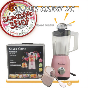 Silver Crest 2-cup xách tay thương mại Máy xay sinh tố đa chức năng tốc độ biến cho smoothies xe ô tô push button cho các hộ gia đình khách sạn - Product Image 2