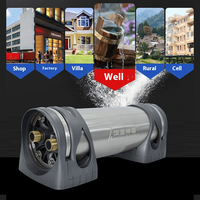 Purificateur d'eau à ultrafiltration manuel Han Lan 1500L en acier inoxydable 304, 1 étape, filtration 0,01 micron, durée de vie du filtre 3 ans