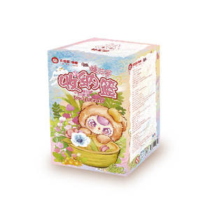 <span class=keywords><strong>Cesta</strong></span> de Almacenamiento Oficial <span class=keywords><strong>Original</strong></span> Baby Three, Caja Sorpresa de Peluche, Linda Muñeca, Caja de Almacenamiento de Escritorio, Adorno, <span class=keywords><strong>Regalo</strong></span> - Product Image 1