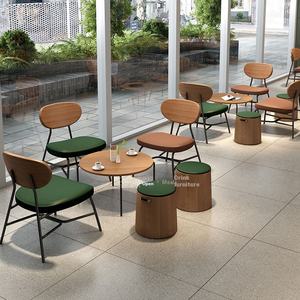 Ensembles de restaurant occidental personnalisés pour le canapé en bois de carte de mur de café <span class=keywords><strong>Club</strong></span> pour la négociation de réception de loisirs conception tout compris pour - Product Image 4