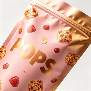 Custom Glossy Printed Heat Seal Stand up Pouch Moisture-Proof for PE Laminated <b>Nuts</b> Bag for Food Storage - Product Image 6