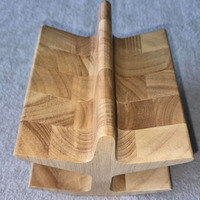 Support de télécommande en bois, organiseur de télécommande pour table, organiseur de bureau et rangement pour table de chevet, support de télécommande TV, décoration de salon
