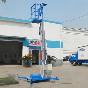 Ce chứng nhận duy nhất mast điện thủy lực trên không nhôm người đàn ông nâng 8M 10M 14M 16m 20m Điện người đàn ông nâng - Product Image 6