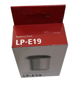 충전식 카메라 배터리 LP-E19 배터리 카메라 리튬 이온 블랙 매직 카메라 6k 배터리 팩 블랙뷰 E4N 유치 스크린 가격