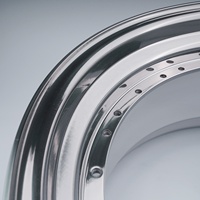 GPW Custom 18 " - 26" geschmiedete Rad rohlinge Felgen lippe T6 2-teiliger geschmiedeter Radlippen-Innen zylinder mit Ring