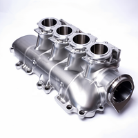 Collecteur d'admission haute performance usiné CNC en acier inoxydable et aluminium forgé, usiné par électroérosion à fil, pour 2.0 TFSI EA113