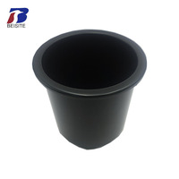 Pièces de meubles en plastique 90 mm noir or argent porte-gobelet pour canapé et chaise