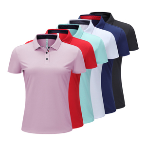เสื้อโปโลปักลายแบบคลาสสิกแห้งเร็วออกแบบได้ตามต้องการสำหรับการฝึกซ้อมกลางแจ้ง - Product Image 2