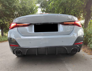 Utilizado para 2020 + <span class=keywords><strong>BMW</strong></span> 4 Series g26 <span class=keywords><strong>420i</strong></span> 430I 435i m440i 4 puertas Kit de carrocería de difusor trasero estilo B de fibra de carbono de alta calidad - Product Image 5