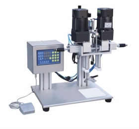 Machine de capsulage multifonctionnelle semi-automatique pour flacons pulvérisateurs de liquide de lavage et bouteilles cosmétiques à bec de canard - Product Image 2