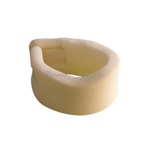 Spons kerah tulang serviks ortopedi bernapas busa lembut penjepit leher dukungan kerah serviks - Product Image 3