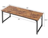 Bureau d'ordinateur portable et de bureau général pour entreprise familiale, chambre à coucher et bureau à domicile