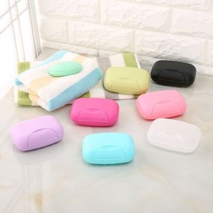 Customized Logo Creative Portable Modern Simple Waterproof Disposable <b>Plastic</b> Soap Box Travel Home Supplies <b>Sealed</b> Container for - Product Image 2