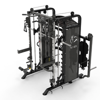 Fabrication en gros de matériel de musculation pour la maison, entraîneur multifonctionnel commercial, rack à squats, cage de musculation, machine Smith DY-9000