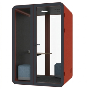 Cabina Insonorizada Portátil Moderna y Redonda, Cabina Telefónica Acústica Privada para Oficina, <span class=keywords><strong>Estudio</strong></span> de Grabación, Taller, Móvil - Product Image 1