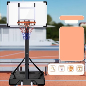 Support de basket-ball portable d'intérieur réglable en hauteur pour enfants - Product Image 6