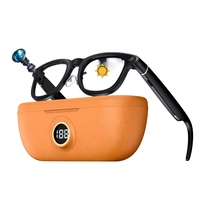 Gafas Inteligentes X01 con IA, Cámara 4K, Grabación de Video, Doble Estabilización, Pantalla LED, Batería, Asistente de IA ChatGPT, Carga Magnética, Música
