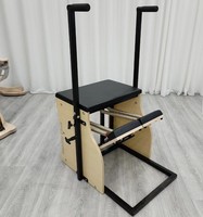Vente en gros de chaise combinée de yoga Pilates chaise Wunda en érable blanc Pilates maison et salle de sport
