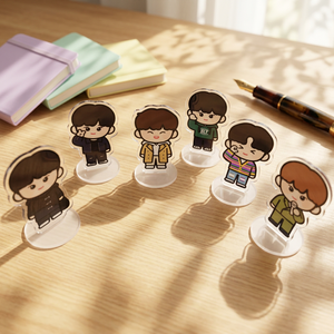 Muestra gratis sin tarifa de molde personalizado anime figura de dibujos animados fotos impreso mini acrílico stand - Product Image 3