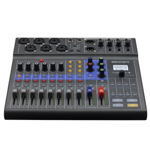 Console de mixage numérique Zoom L8, enregistreur multipistes, idéale pour les activités de plein air, diffusion en direct sur téléphone portable et ordinateur - Product Image 5